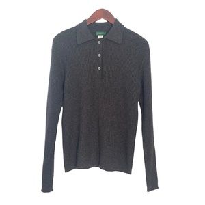 J. Crew Cashmere Grey Sweater Women Size L